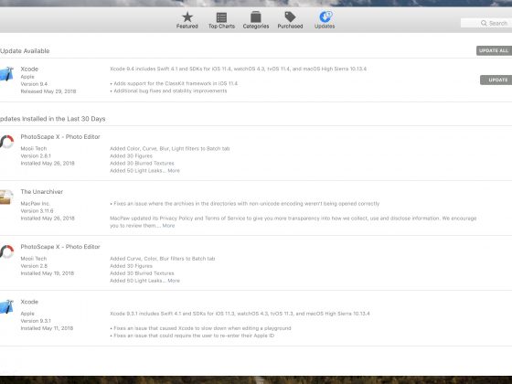 Apple 发布Xcode 9.4 IDE，支持iOS 11.4中的ClassKit Framework
