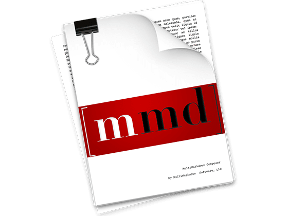 MultiMarkdown Composer 4.4.2 优秀的Markdown写作工具