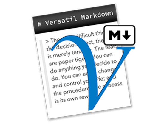 Versatil Markdown 2.1.1 优秀的Markdown编辑工具