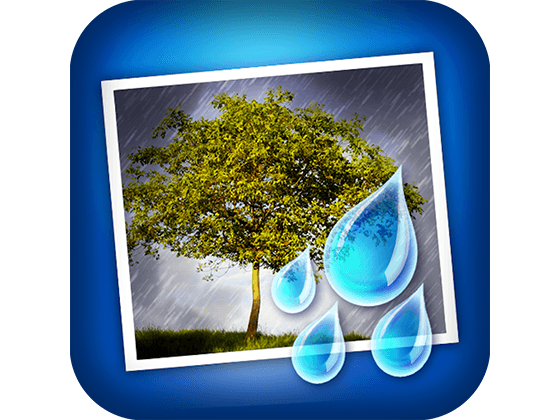 JixiPix Rainy Daze 1.23 照片雨点特效工具