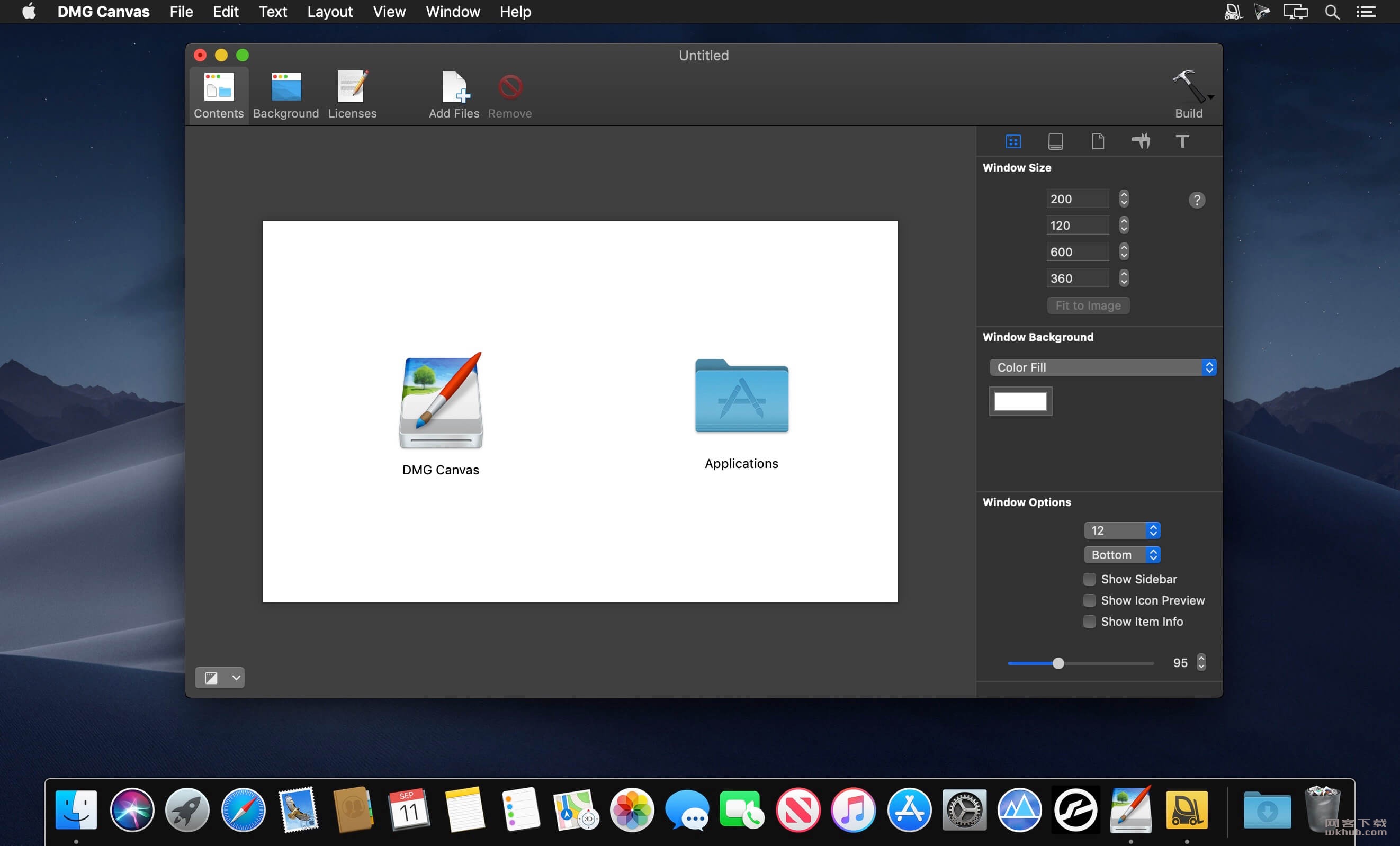 DMG Canvas for apple download