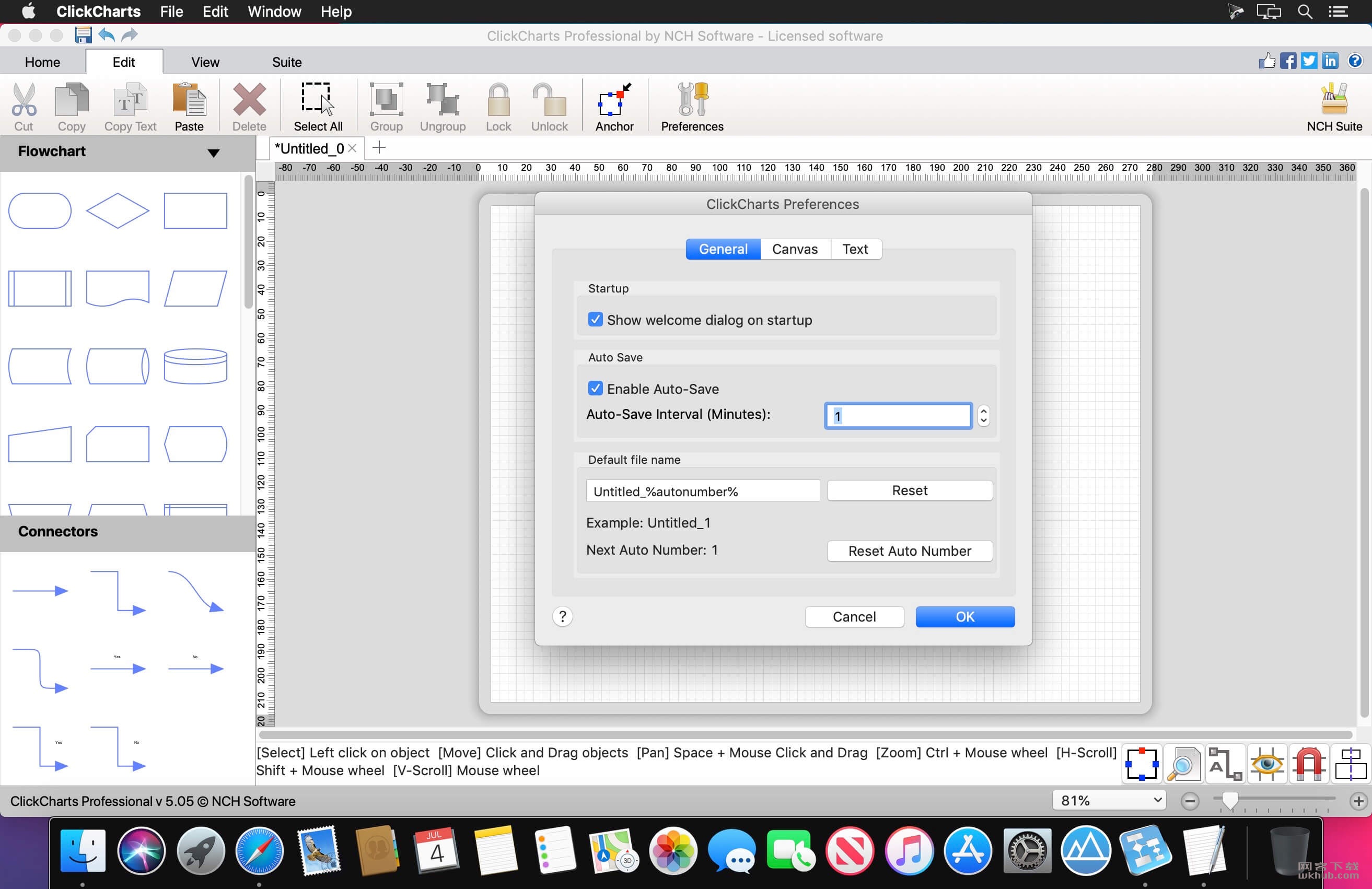 NCH ClickCharts Pro 8.35 instal the last version for iphone