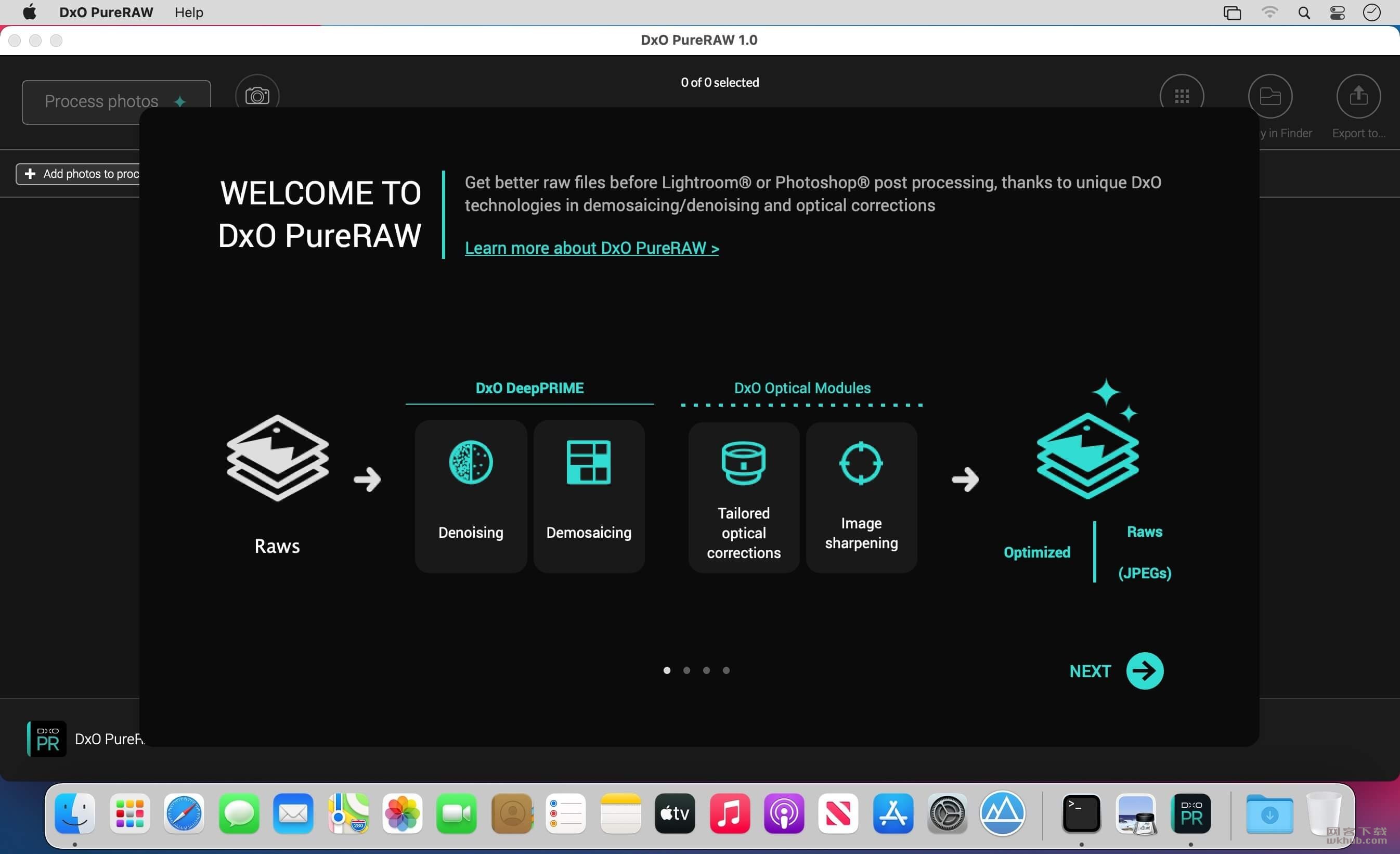 DxO PureRAW 3.4.0.16 download the last version for android